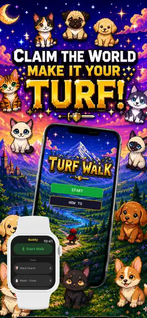 TurfWalk: Walk With Your Buddy screenshot 1