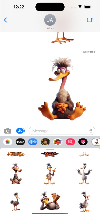Wacky Dodo Stickers