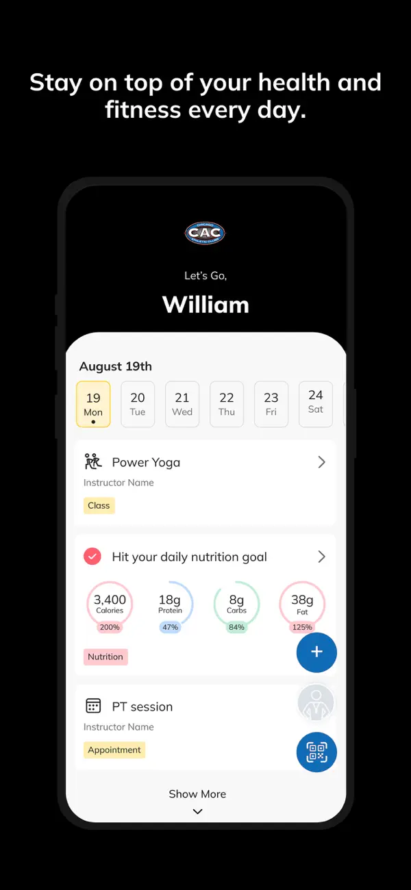 Screenshot #2 pour CAC Chicago Athletic Clubs