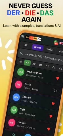 Der Die Das Pro screenshot