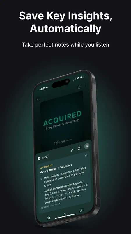 Snipd | AI Podcast Player screenshot 2 of 8