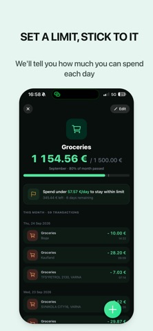 Yavo: Voice Budget Tracker Screenshot 4 of 7