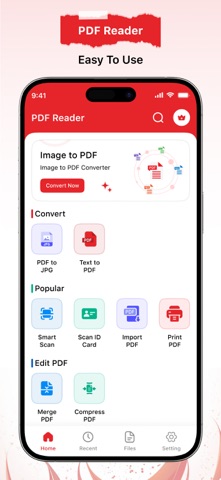 PDF Reader and Photo to PDF screenshot