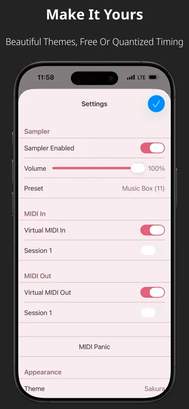 Wind Chimes - Generative MIDI screenshot 3 of 6