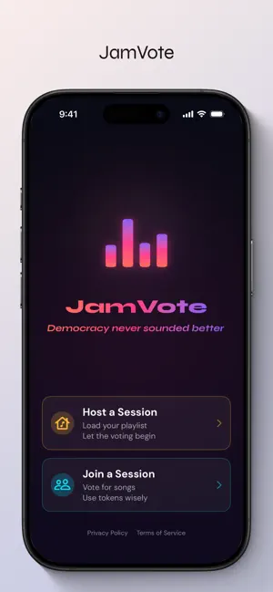 JamVote screenshot 1