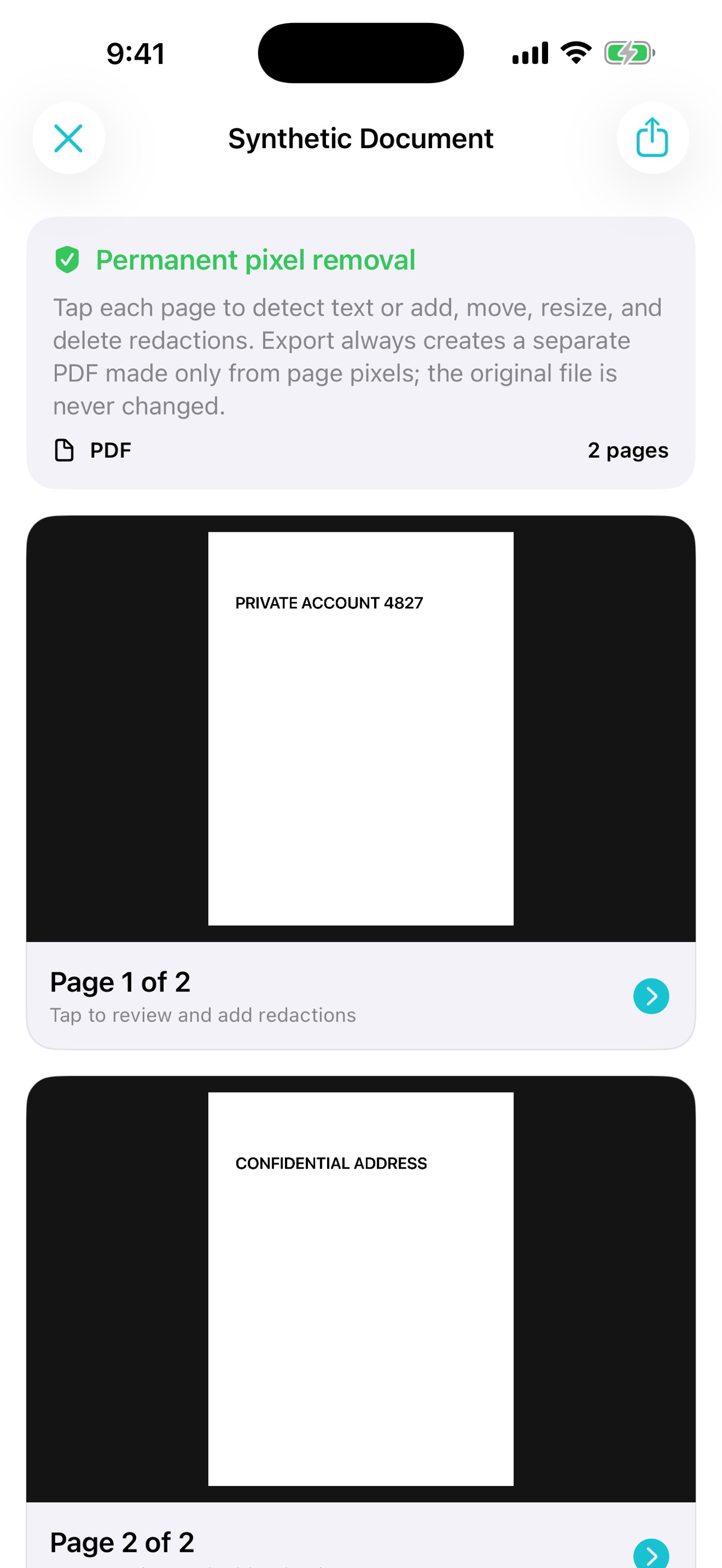 Screenshot 4 of Redaction Room