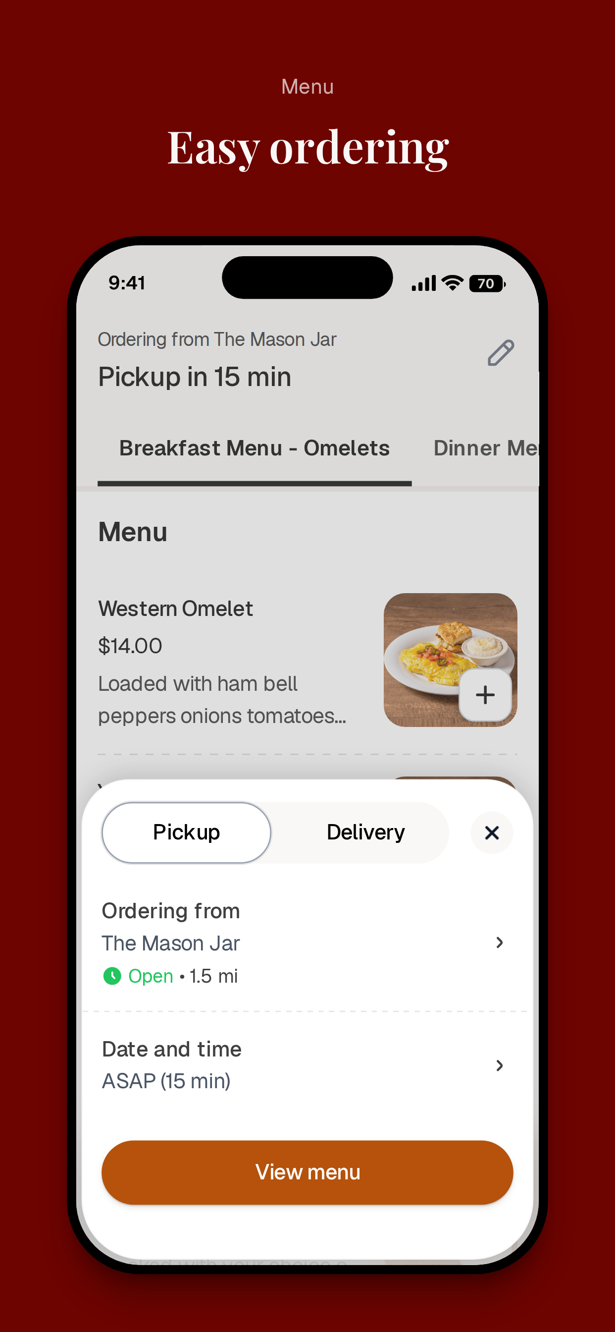 The Mason Jar Restaurant screenshot 3