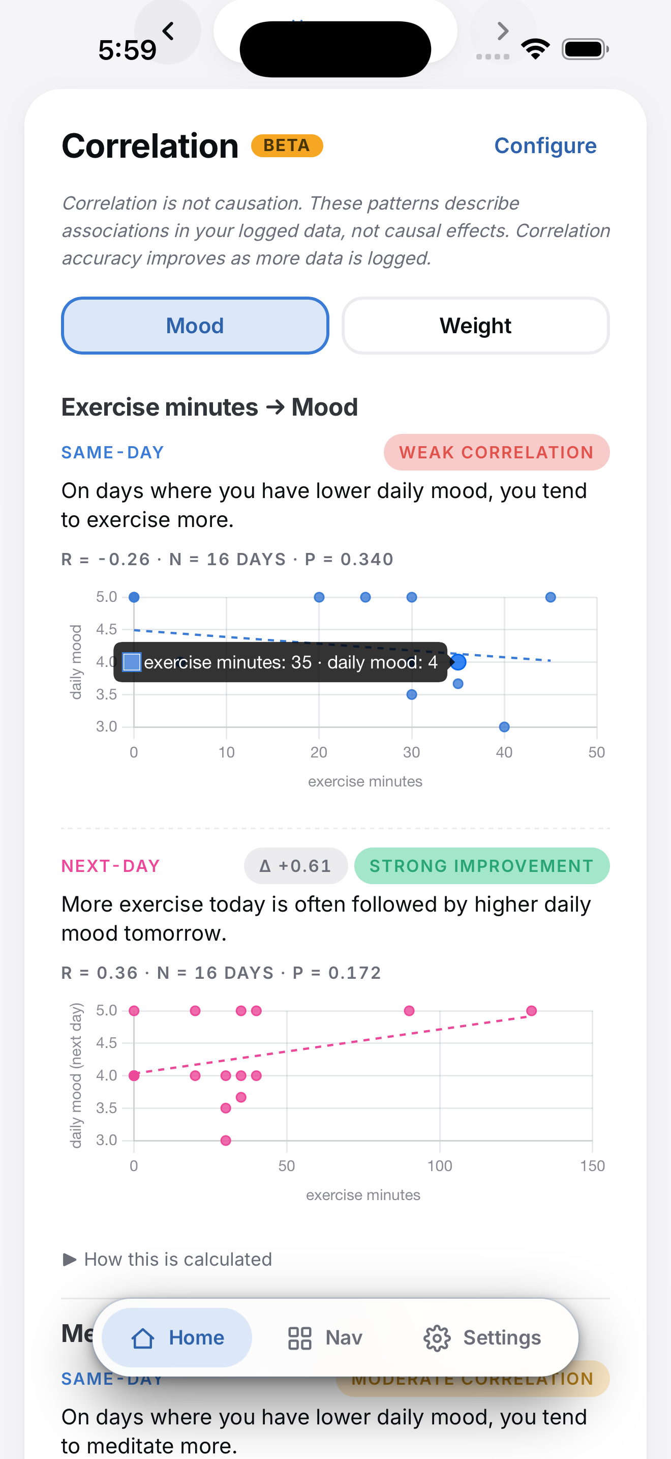 LogZero: Private Life Tracker screenshot 5