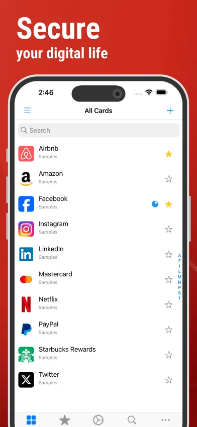 SafeInCloud 1 screenshot 1