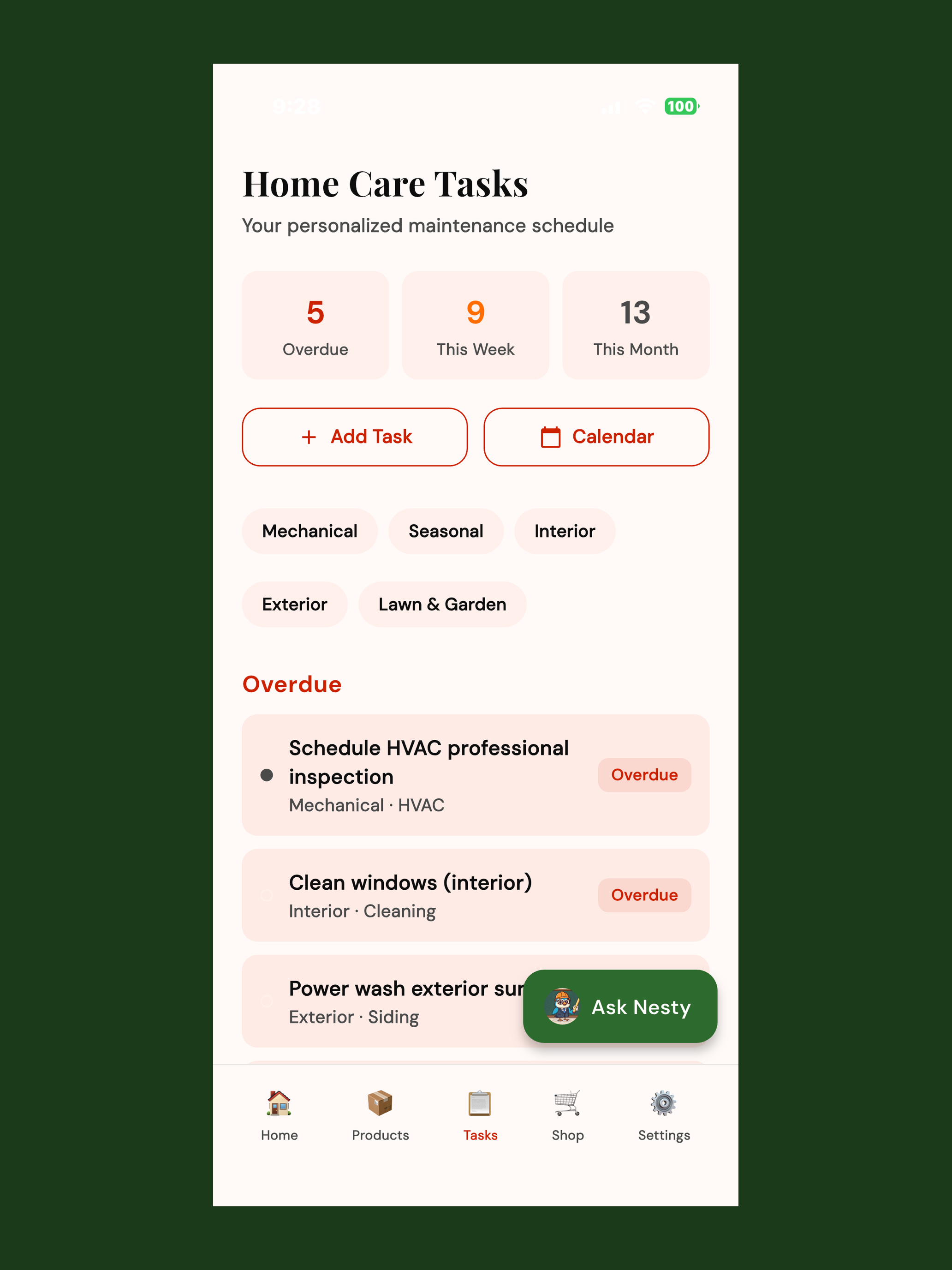 NestIQ - Home Maintenance screenshot 15