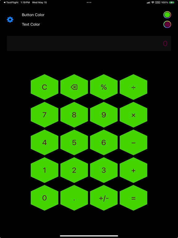 Screenshot #4 pour Custom Calculator - Basic