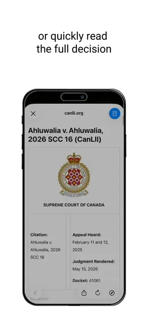 Supreme Court of Canada Cases screenshot 3