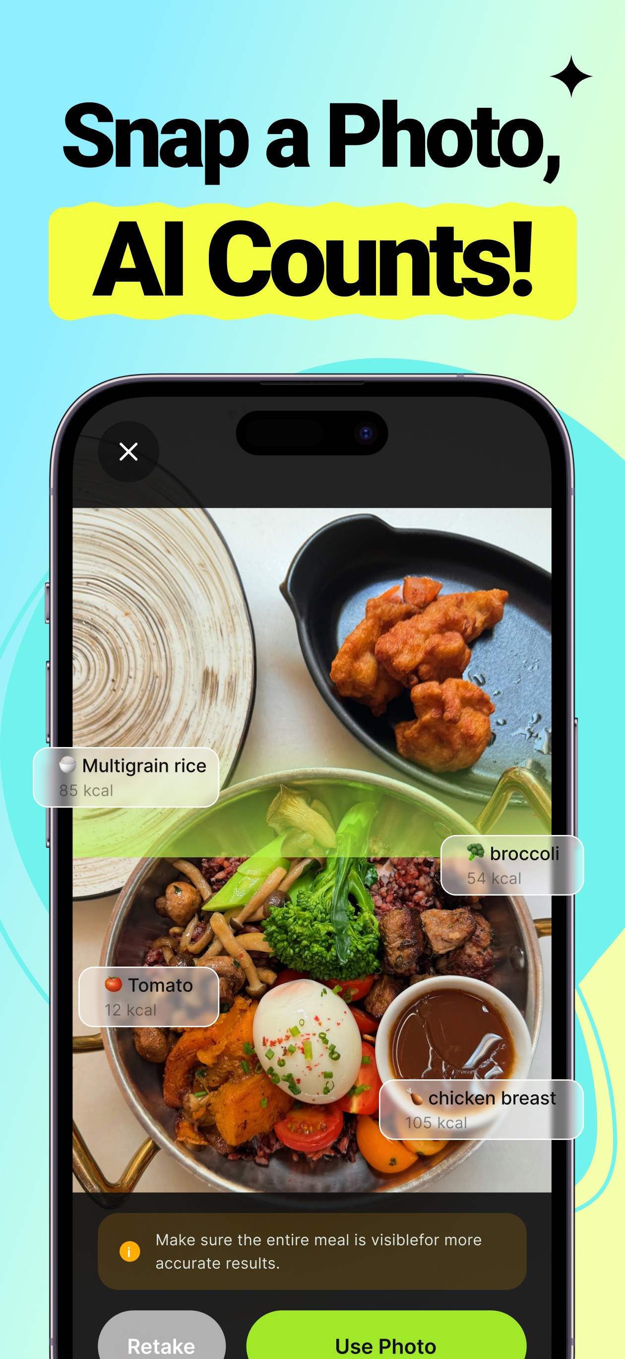 Screenshot 3 of CalScan - AI Nutrition Tracker