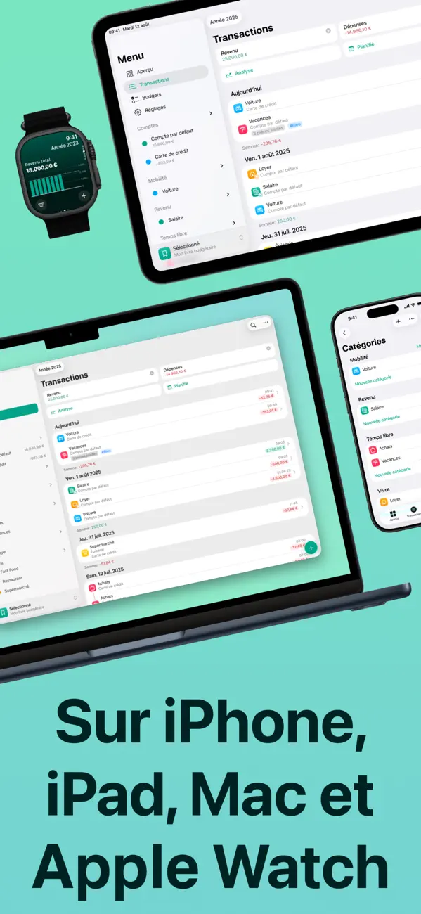 Screenshot #3 pour Budget Flow | Livre de Comptes