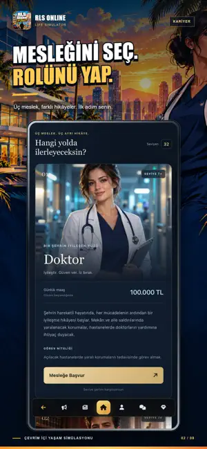 RLS Online: Yaşam Simülasyonu screenshot 1