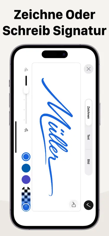 Digitale Unterschrift screenshot 3 of 6