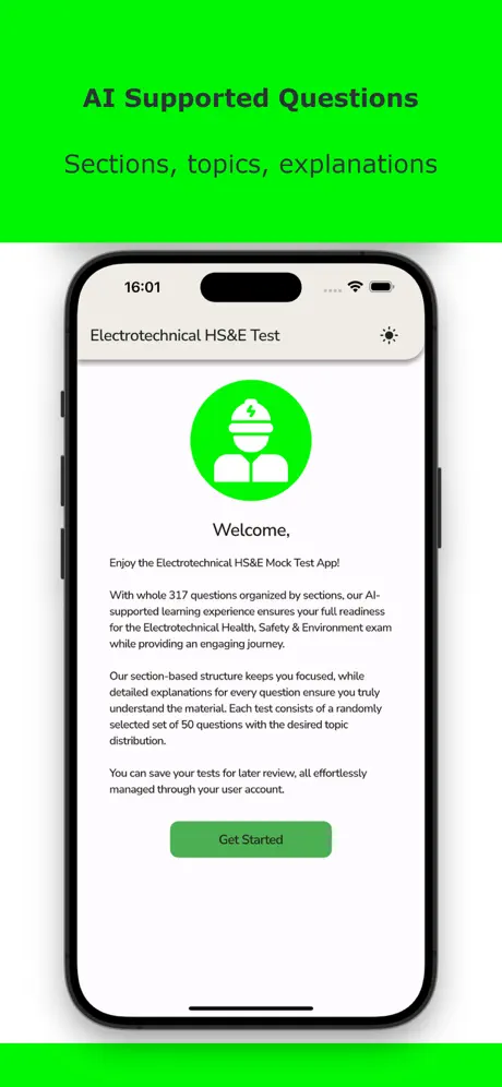 Electrotechnical HSE Mock Test Screenshot 2
