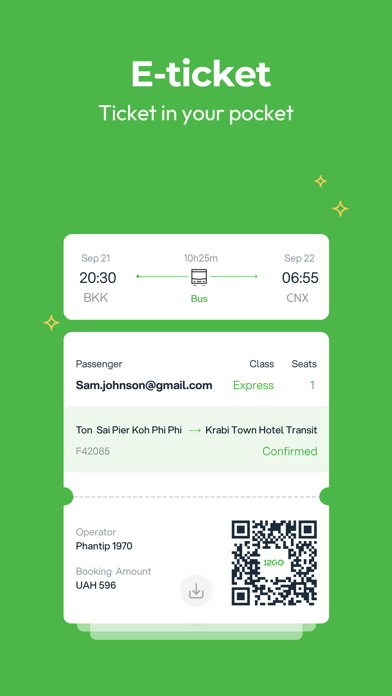 12Go Train Bus Ferry Flight Screenshot