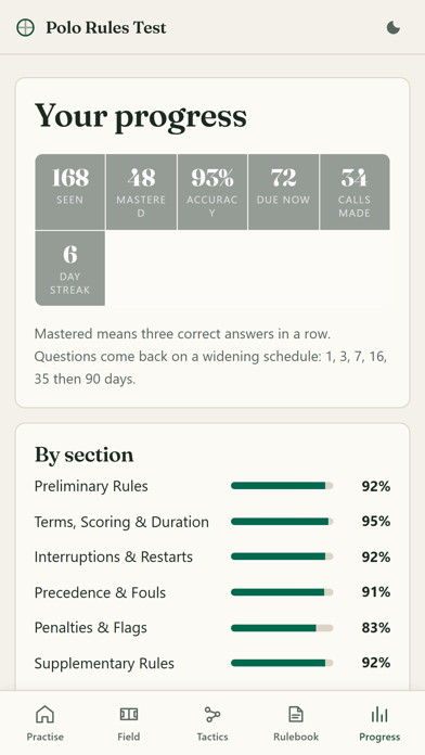 Polo Rules Test: Umpire Quiz Screenshot 9 of 9