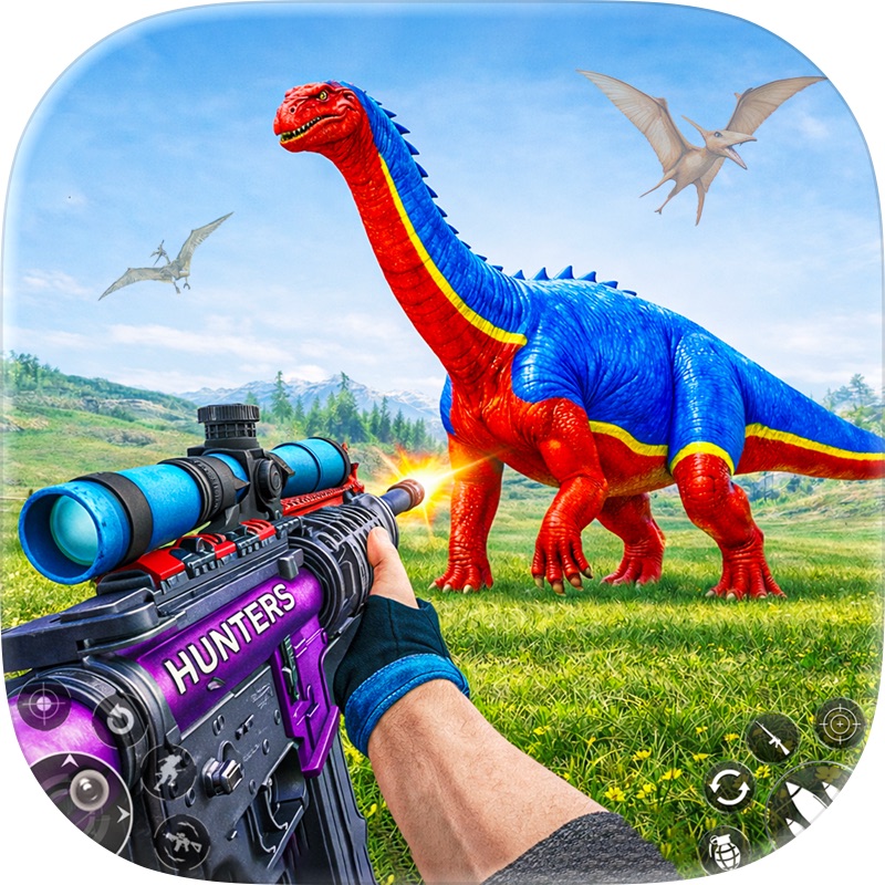 Wildborn: Dino Hunter Survival screenshot 1