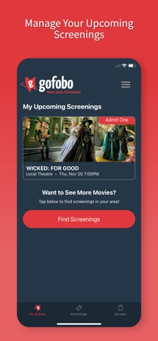 Gofobo screenshot