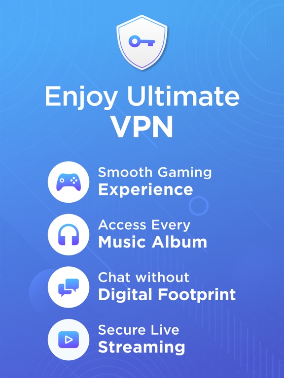 VPN for iPhone:Super VPN Proxy iPad screenshot 6 - Productivity app
