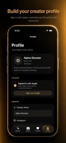Alpha Looks screenshot