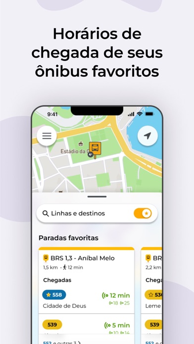 Cittamobi: Ônibus e Trilhos Screenshot