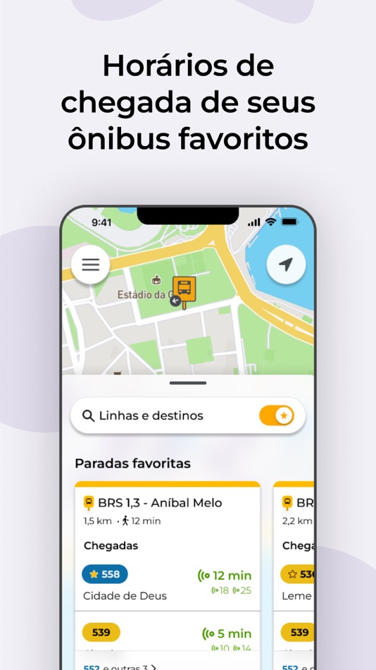 #2. Cittamobi: Ônibus e Trilhos (iOS) 由: Cittamobi Desenvolvimento em Tecnologia Ltda