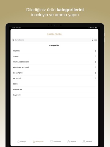 Gallery Crystal iPad screenshot