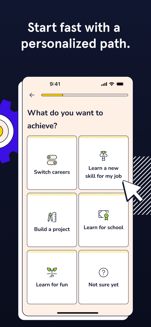 Codecademy app screenshot