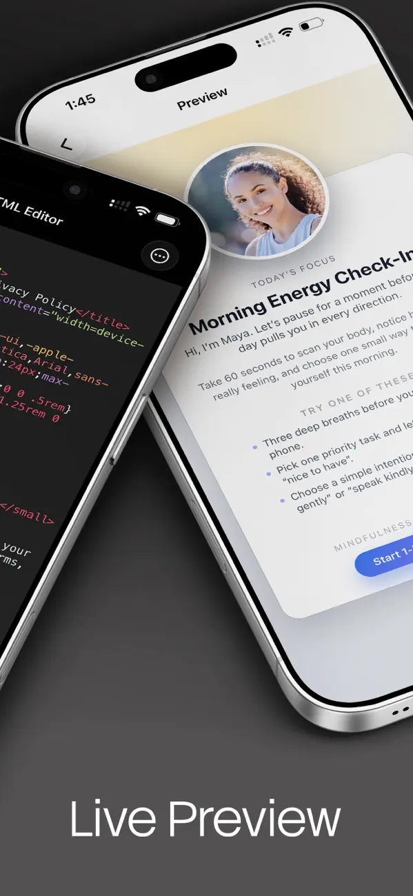 #2. HTML Editor® (iOS) Podle: Tue Nguyen Minh