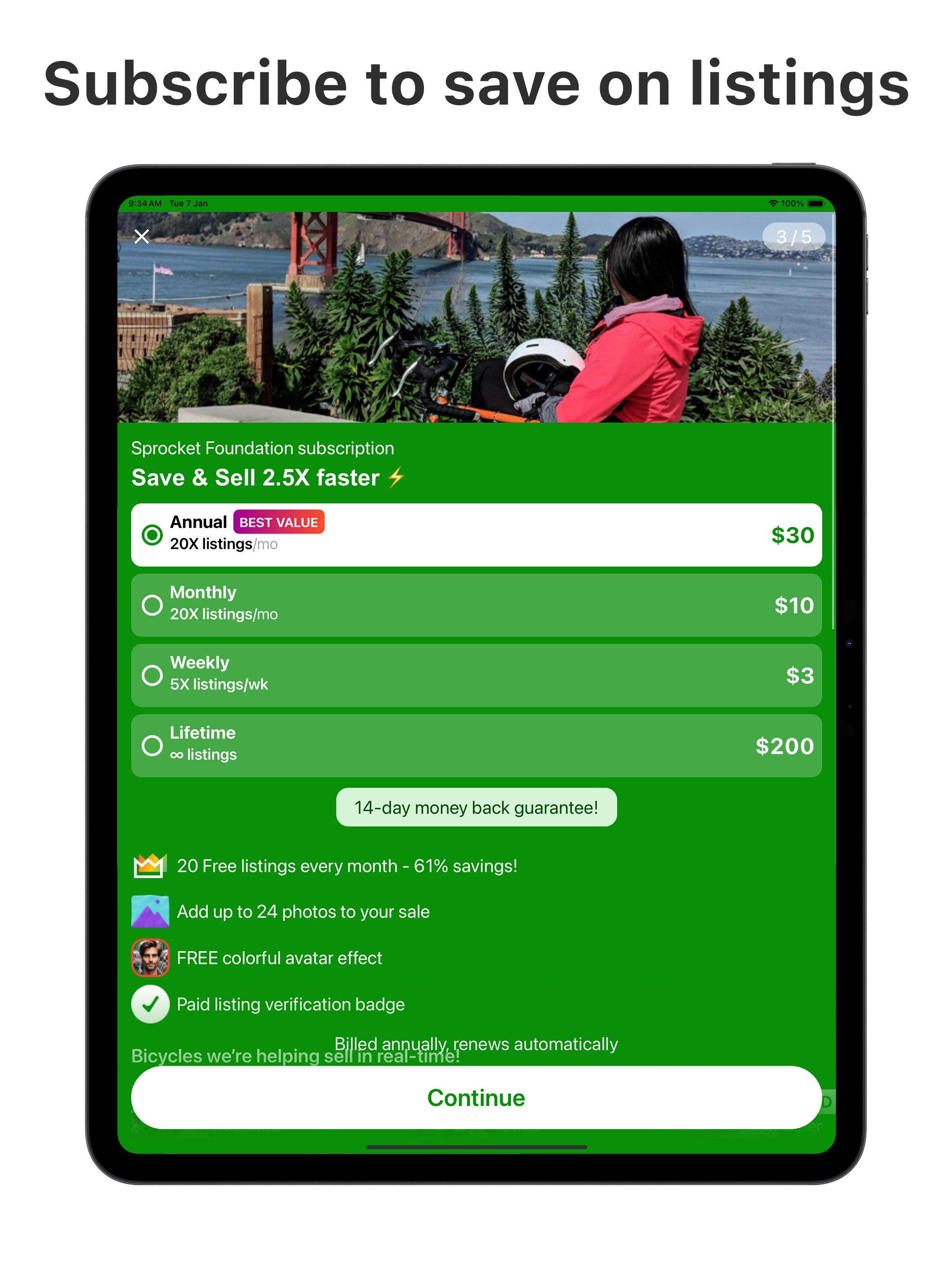 Sprocket: Bicycle Market Place screenshot 17