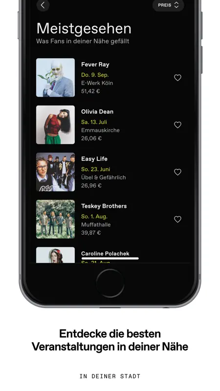DICE: Live Shows screenshot 2 of 8