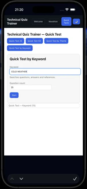 A6-777 Tech Quiz screenshot 3
