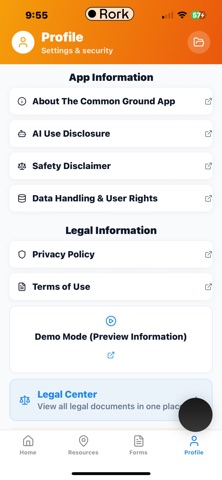 The Common Ground App Screenshot 2 of 7