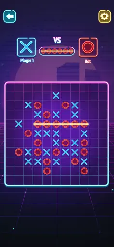 Tic Tac Toe - No Wifi Games - Screenshot 2