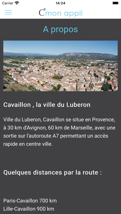 Screenshot #1 pour MAIRIE DE CAVAILLON