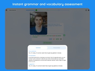 Ligu: Speak English with AI iPad screenshot