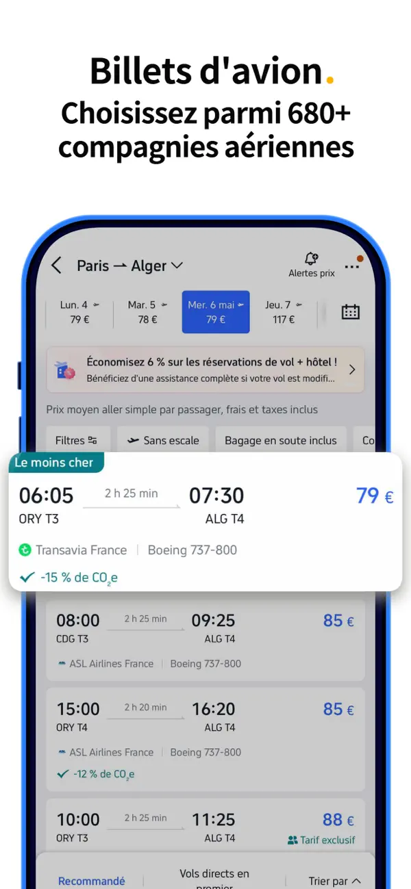 Screenshot #2 pour Trip.com: Vol, Hôtels, Train