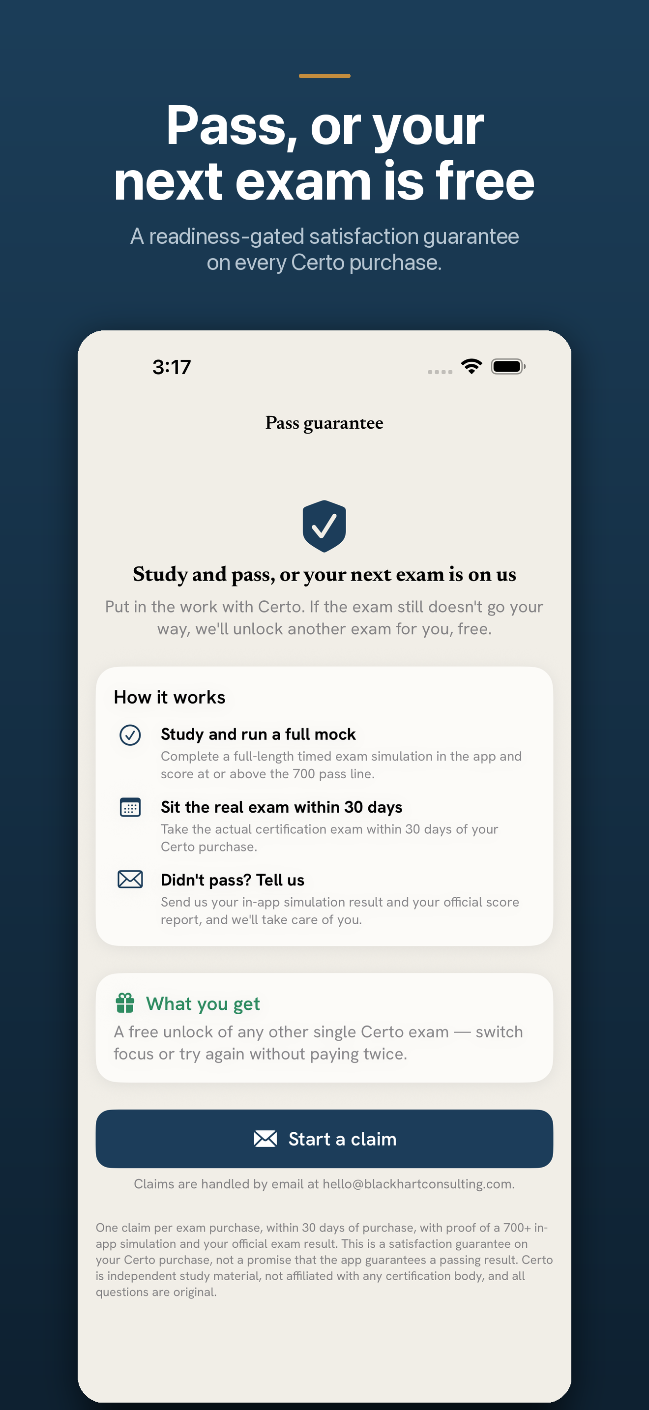 Certo: Exam Prep & Practice screenshot 5