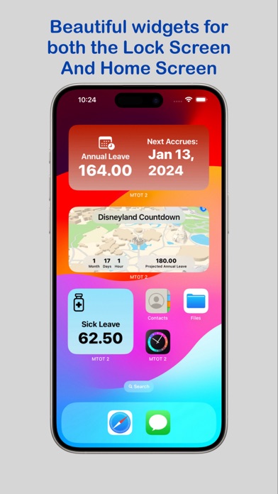My Time Off Tracker 2 Screenshot