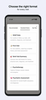 Itaca: AI Clinical Notes screenshot 3