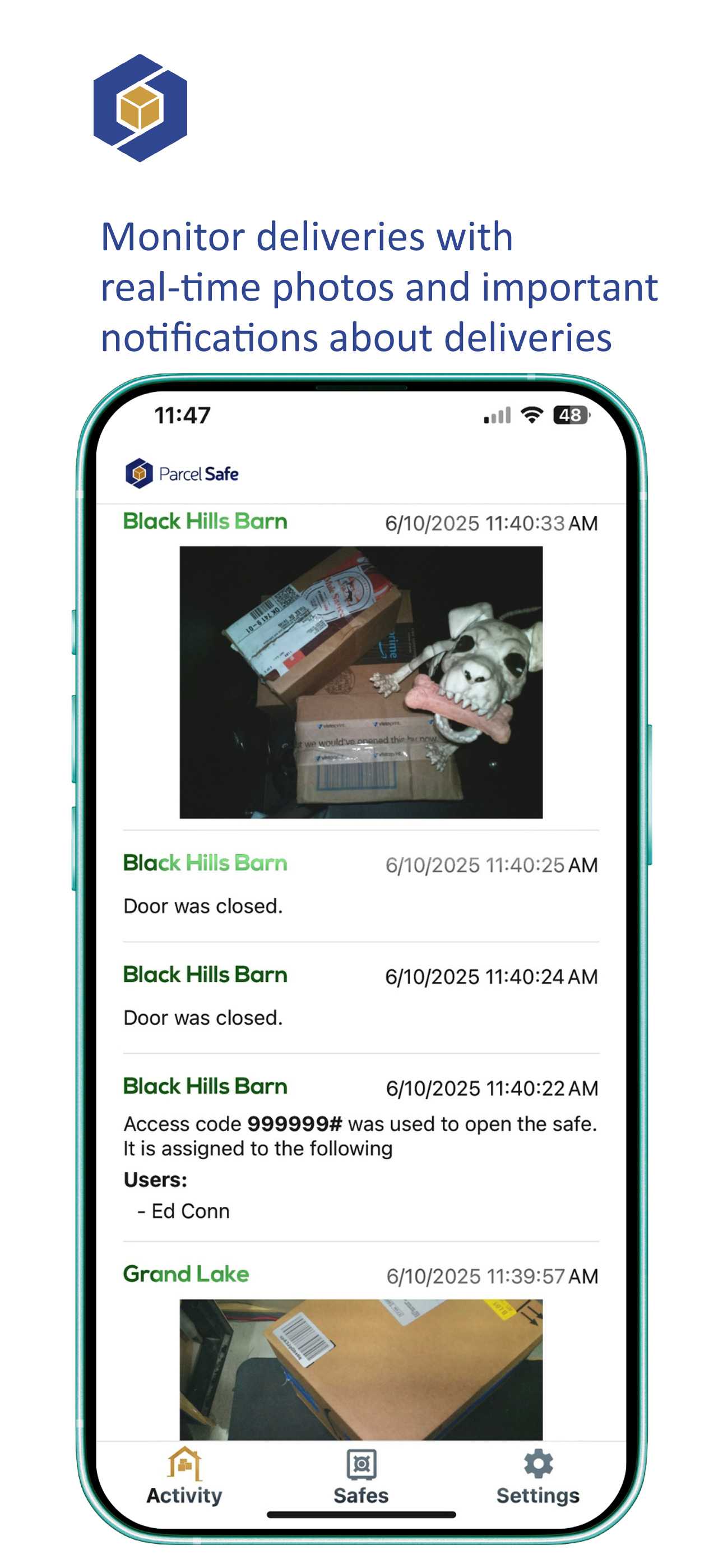 ParcelSafe screenshot 2