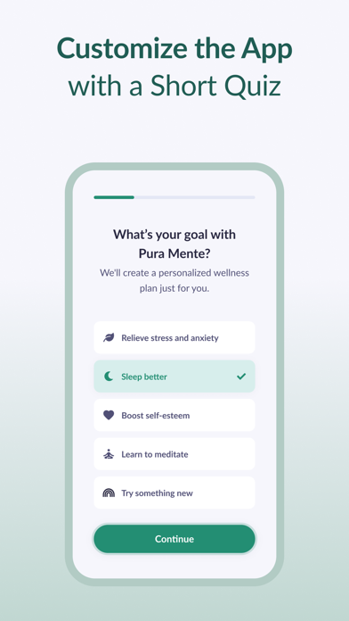 Pura Mente: Sleep & Meditation Screenshot