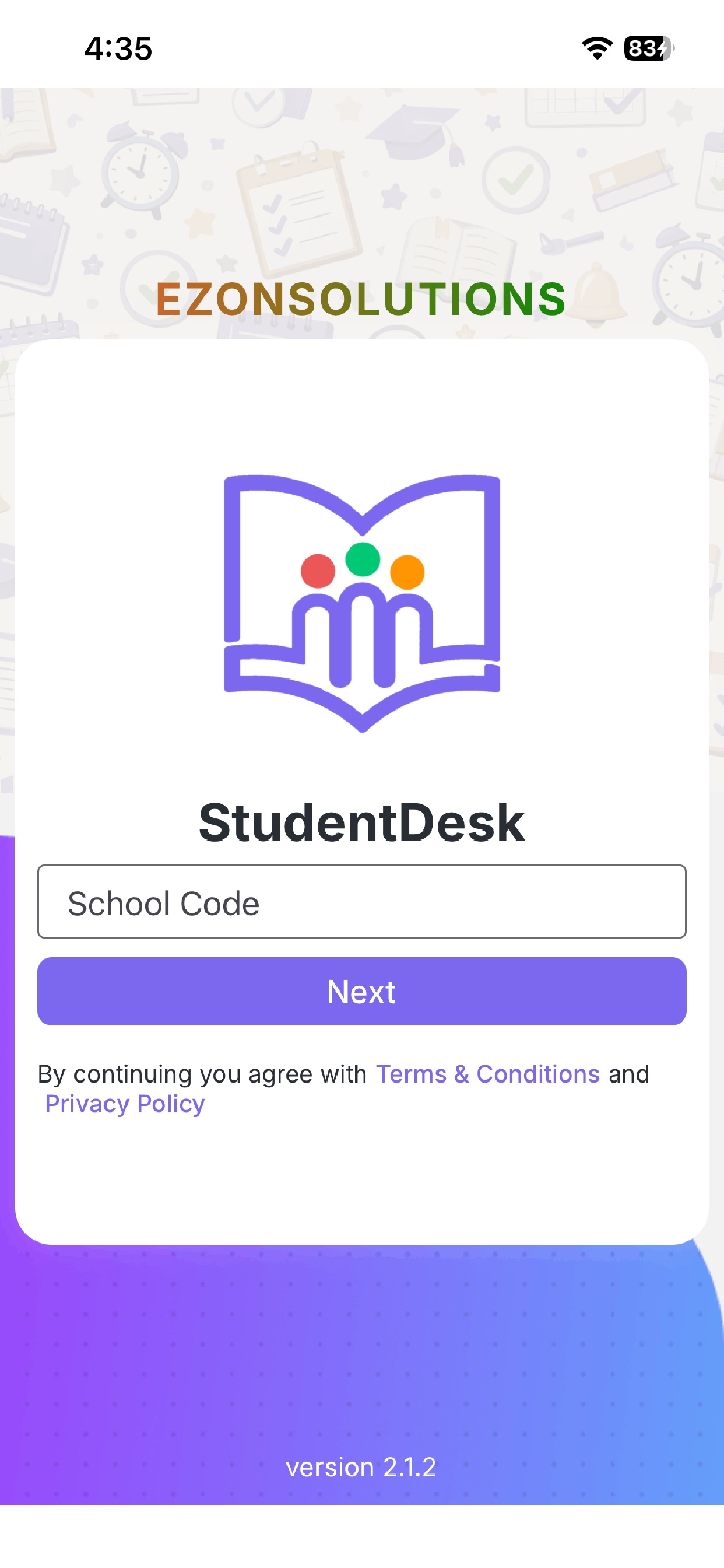 Screenshot 1 of StudentDesk