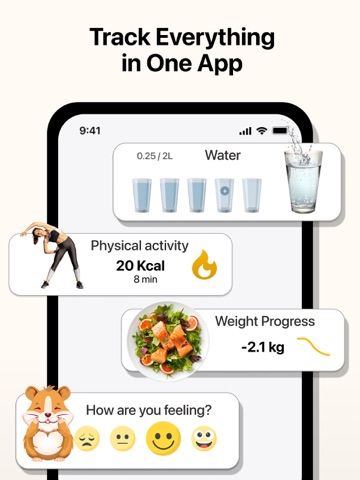 Numi: AI Calorie Counter iPad screenshot