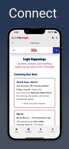 97.3 The Eagle iPhone screenshot