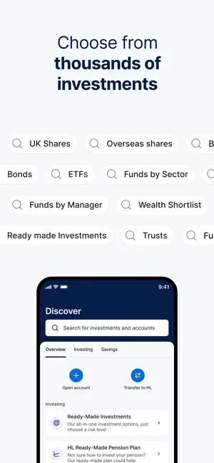 Hargreaves Lansdown iPhone screenshot 5
