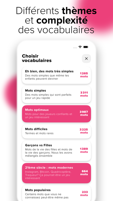 Screenshot #3 pour Alias - jeu de mots